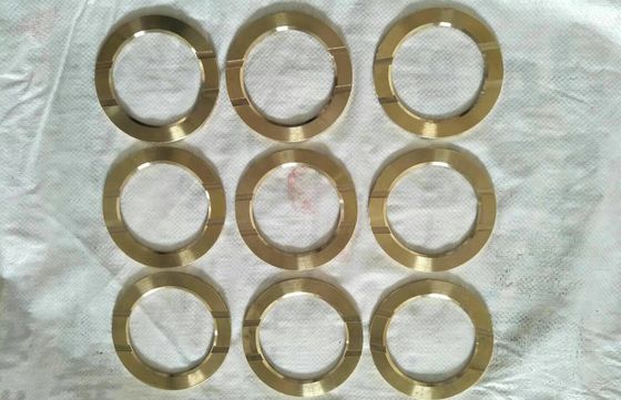 A arruela de pressão diferencial de bronze feita sob encomenda, engrenagem de anel durável calça anti - óleo