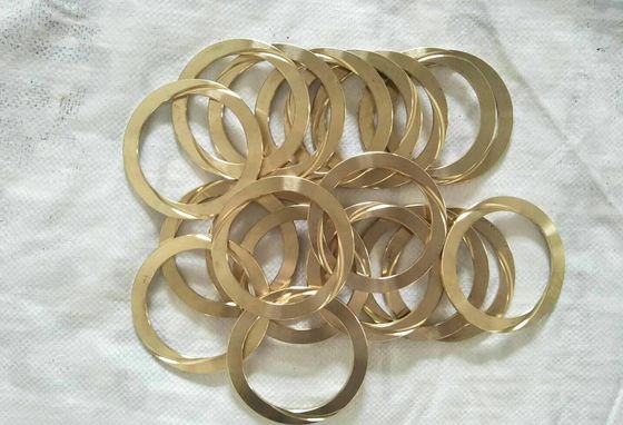 A arruela de pressão diferencial de bronze feita sob encomenda, engrenagem de anel durável calça anti - óleo
